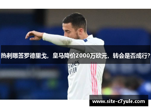 热刺曝签罗德里戈，皇马降价2000万欧元，转会是否成行？